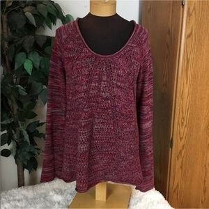 Calvin Klein Jeans long sleeve scoop neck sweater Woman’s size medium